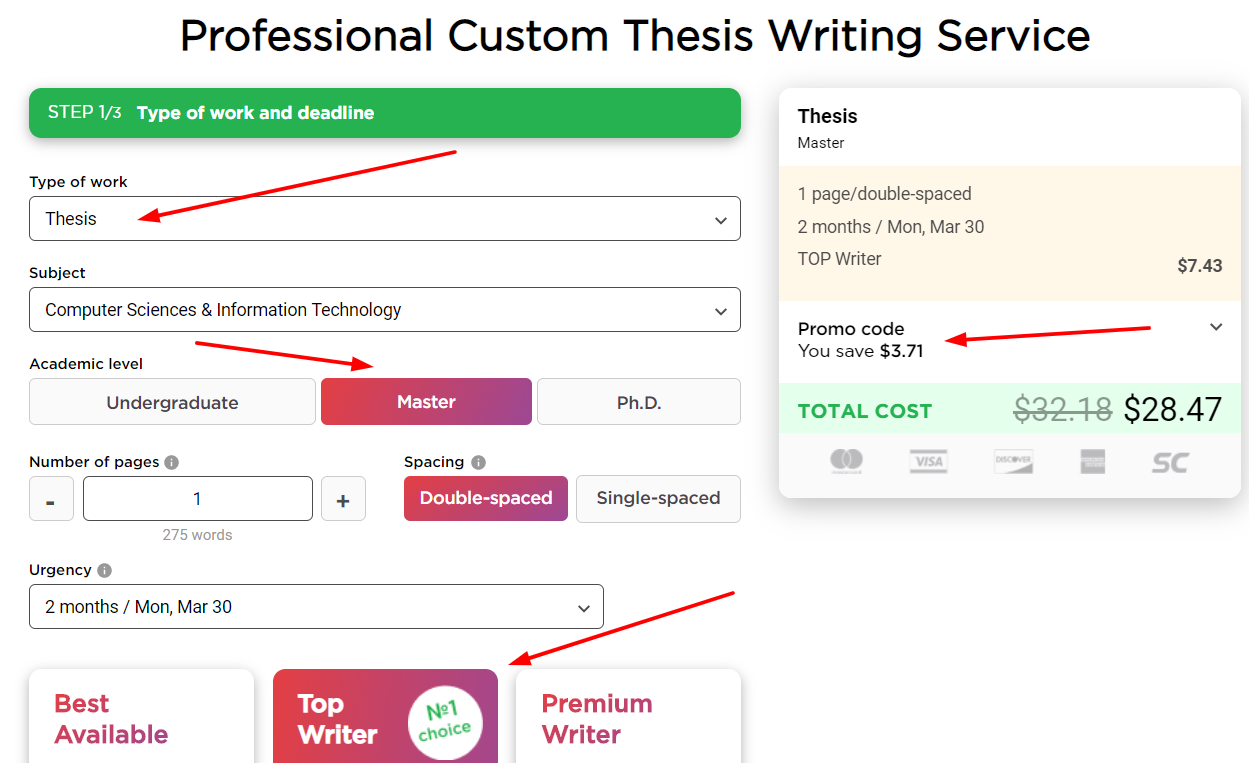 Professional college thesis writing service. Thesis statement writing service.